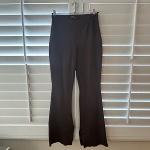 Flared Brown Leggings